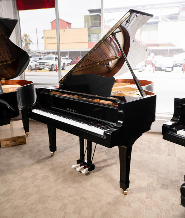 Yamaha C5 Grand Piano | Polished Ebony | 6'6" | Serial No. 3090703 | Used