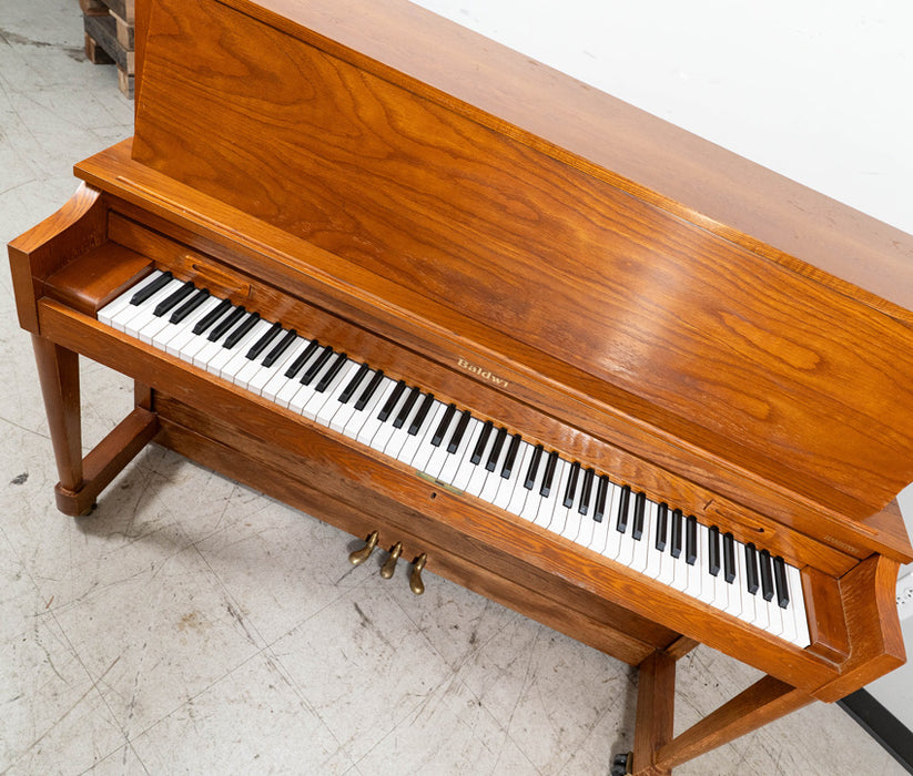 Baldwin Studio Upright Piano (1997) Model 243 | Oak | Used