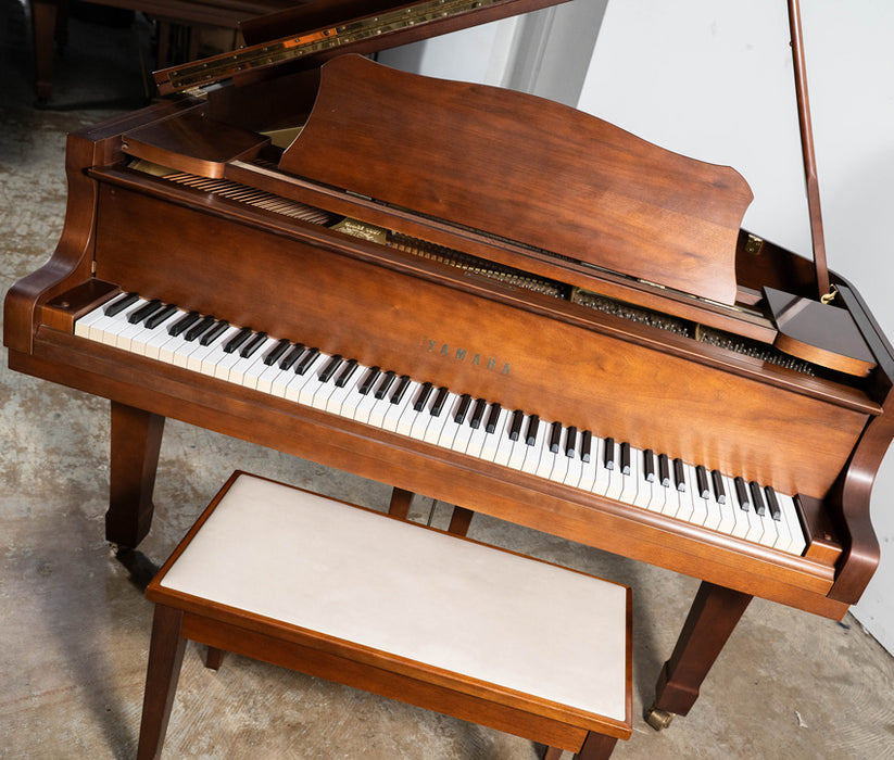 Yamaha GH1 Baby Grand Piano (1983) | Satin Walnut | Used