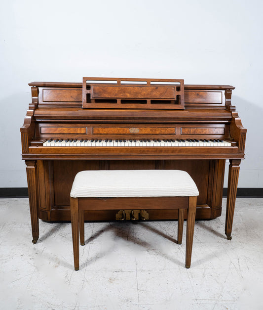 Cable Upright Piano in Satin Mahogany (1976) | Serial No. 433806 | Used