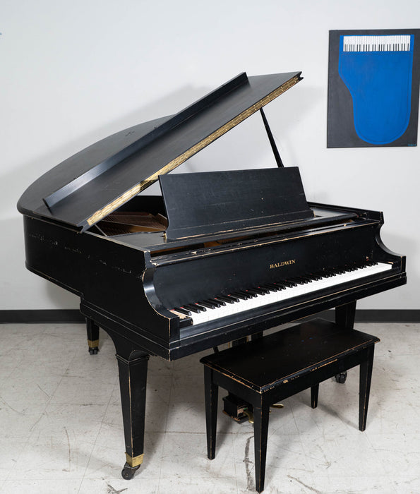 1965 Baldwin Model M Grand Piano | Satin Ebony | 5'2" | Serial No.156681 | Used