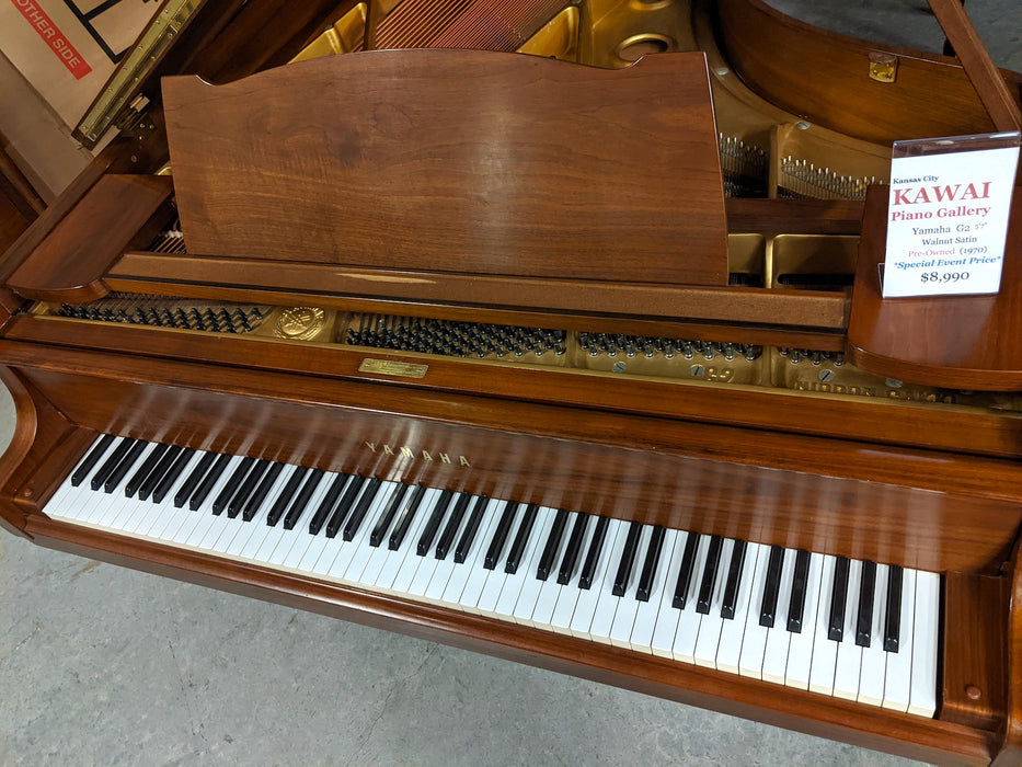 Yamaha 5'7" G2 Satin Walnut Grand Piano