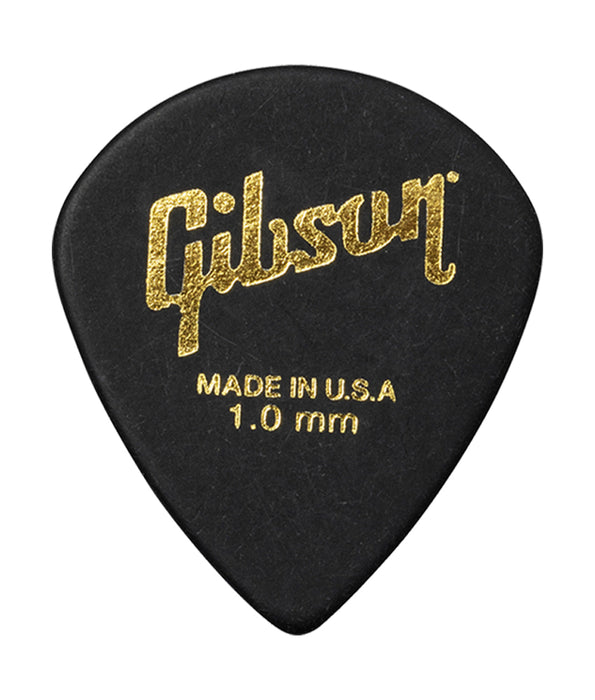 Gibson Modern Guitar Picks 6 Pack 1.0mm - Black | New
