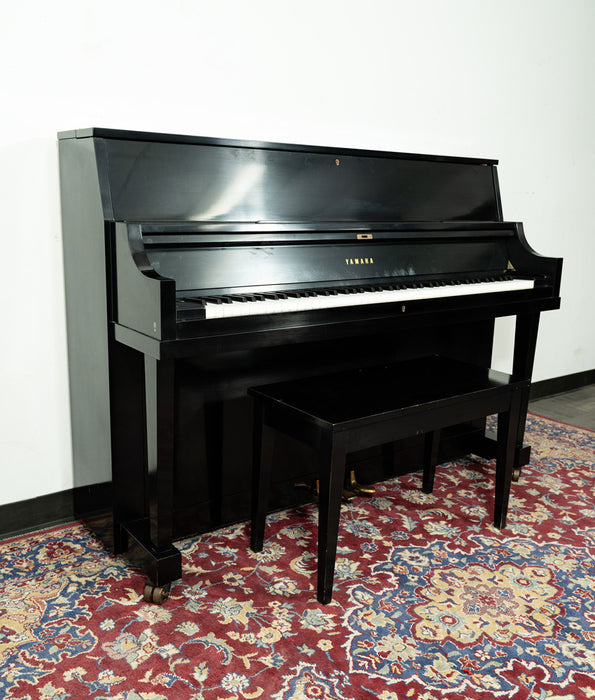 Yamaha Classic Upright Piano | Satin Ebony | SN: 1974358 | Used
