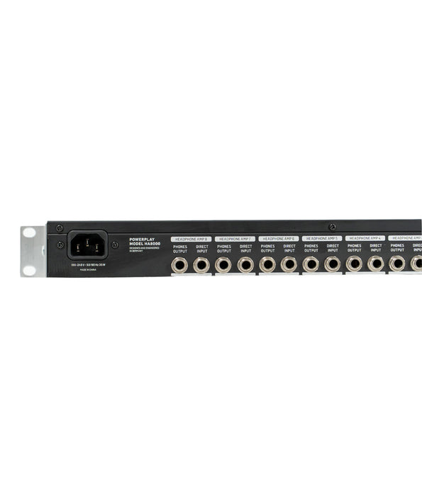 Pre-Owned Behringer Powerplay HA8000 V2 8-Channel Headphone Mixing & Distribution Amplifier | Used