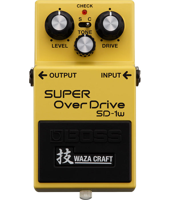 boss stomp pedals Boss SD-1W Waza Craft Super Overdrive Pedalalamomusiccenter.myshopify.comBossGuitar Pedals & Effects — Alamo Music Center