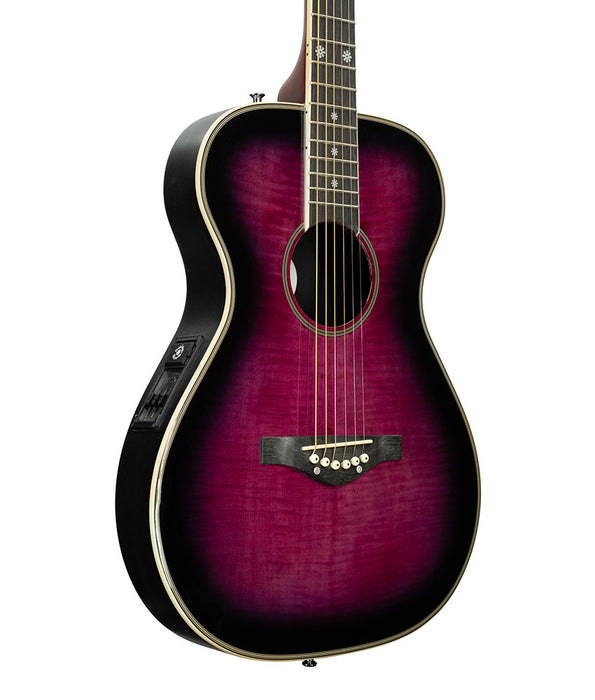 Daisy Rock DR6222 Pixie Concert with Electronics Plum Purple Burst