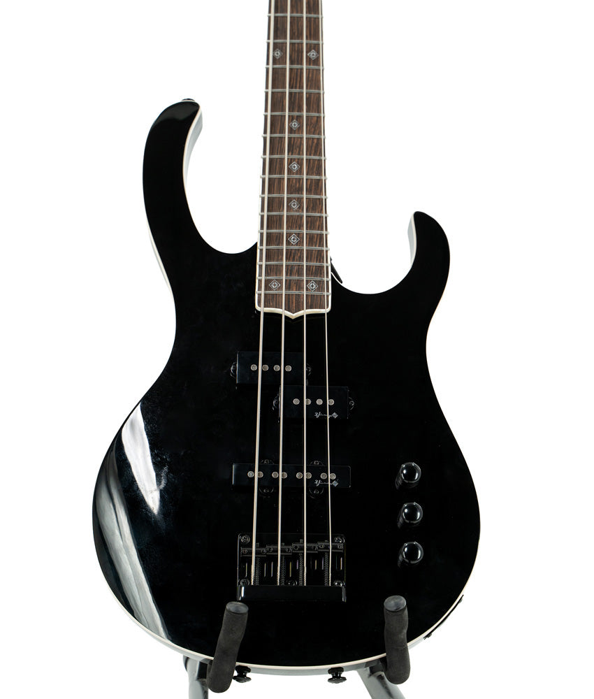 H. Jimenez LBS4-BK Camaleón 4 String Bass Guitar - Glossy Black