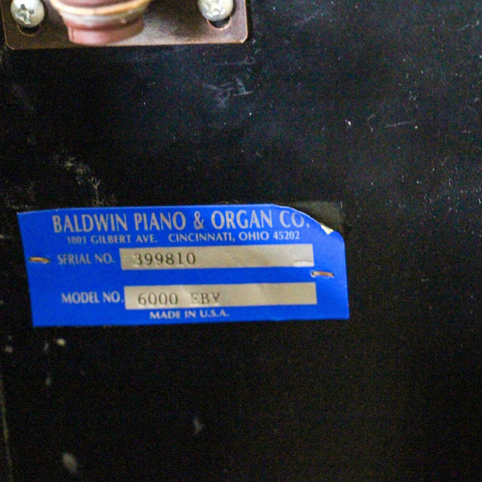 Baldwin 6000EBY Satin Ebony Upright Baby Grand Piano