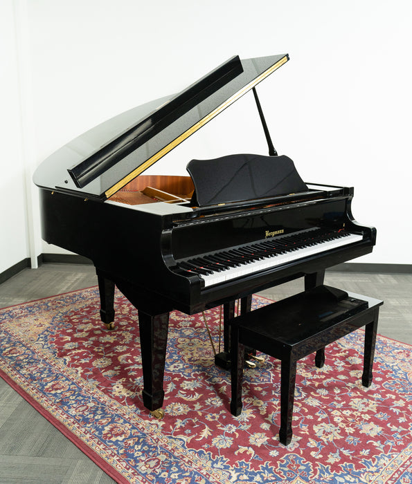 Bergmann 4'11" TG 150 Grand Piano | Polished Ebony | SN: TG004543 | Used