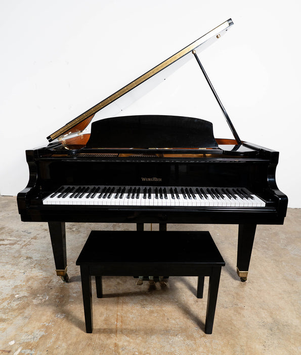 Wurlitzer C153 Grand Piano | Polished Ebony | Used