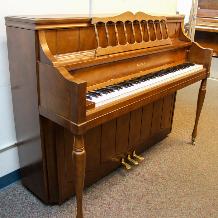 Kawai 801E Upright Console Piano | Walnut | W/ Bench