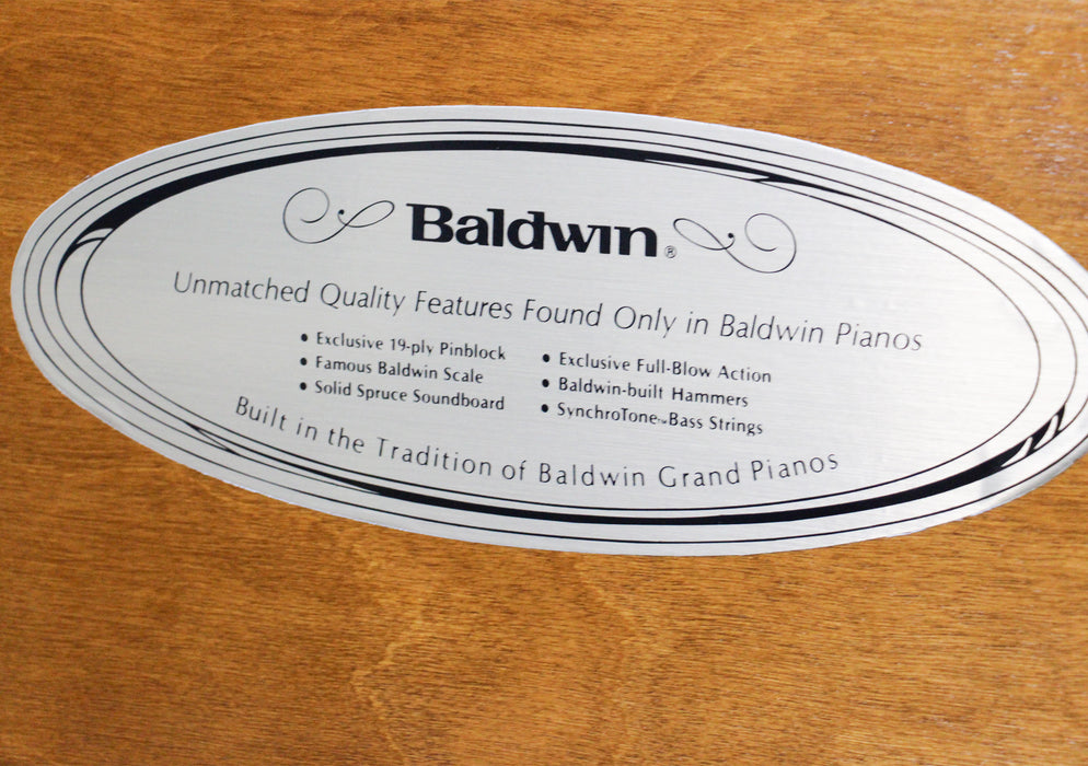 Baldwin 48" Acrosonic Oak Console Piano