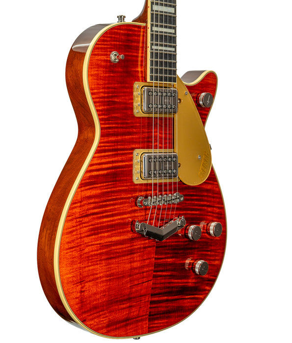 Pre-Owned Gretsch G6228FM Players Edition Jet BT Electric Guitar - Bourbon Stain | Used