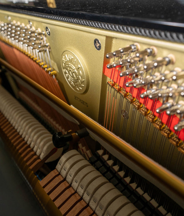 2023 Kawai K800 Professional Upright Piano | Polished Ebony | 53" | Serial No. 2776375 | Used