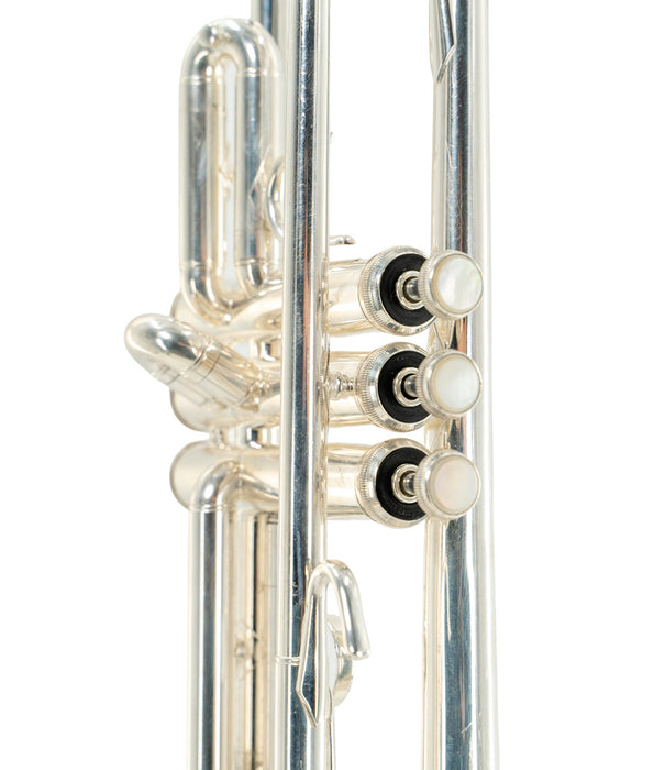 Pre-Owned Bach Stradivarius 180S37 Trumpet - Silver w/ Gold Accents | Used