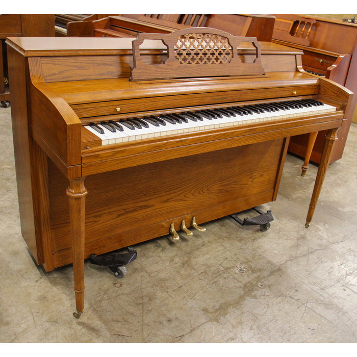 Cable-Nelson Oak Spinet Piano