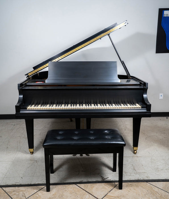 1942 Baldwin Model M Grand Piano | Satin Ebony | 5'2" | Serial No. 100595 | Used