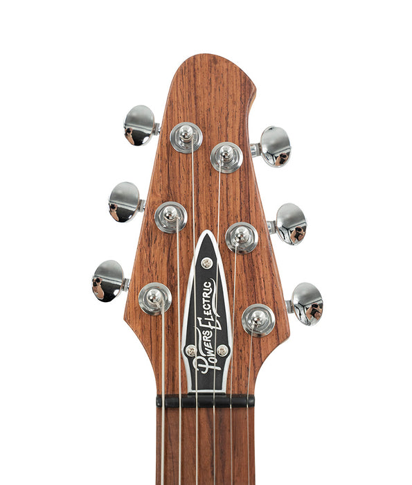 Powers Electric A-Type Select Flamed Maple, FF42 Pickups - Juniper Green | New