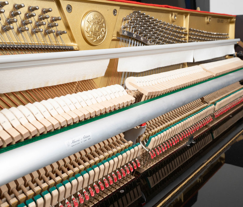 Kawai CX-21D Upright Piano (1996) | Polished Ebony | Used