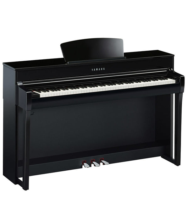 Pre-Owned Yamaha Clavinova CLP-735 Digital Piano - Polished Ebony | Used