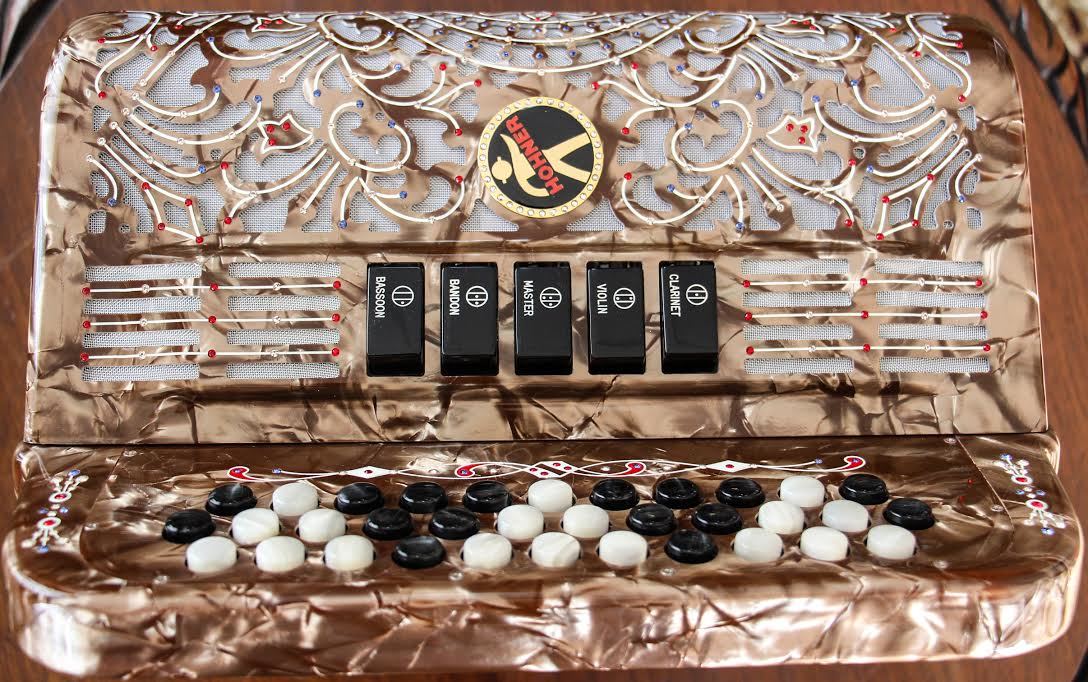 Hohner Anacleto Rey Del Norte GCF Pearl Brown