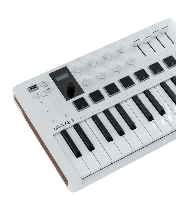 Pre-Owned Arturia Minilab 3 Universal MIDI Controller - White | Used