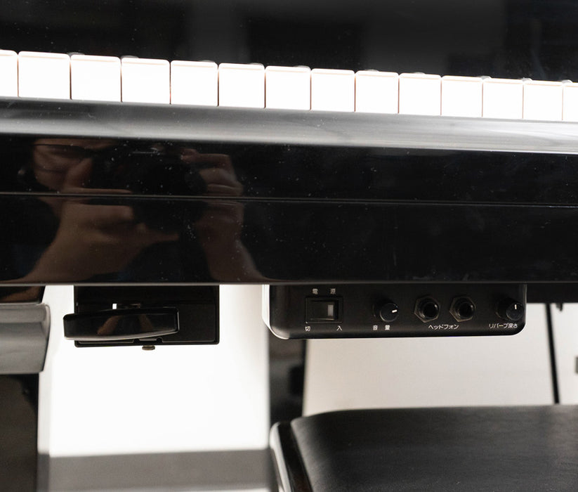 Yamaha A1 Grand Piano (1996) with Silent System | Polished Ebony | Used