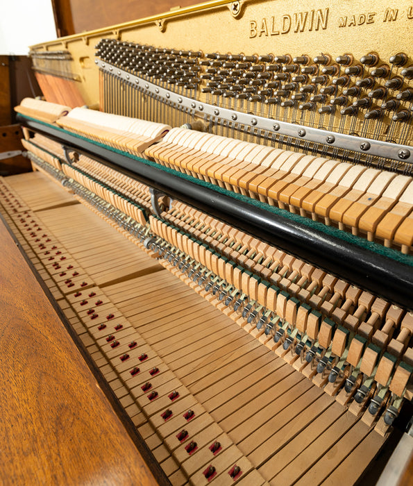 Baldwin Acrosonic Upright Piano | Satin Walnut | SN: 376303 | Used