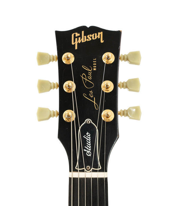 Pre-Owned Vintage 1988 Gibson Les Paul Studio Electric Guitar - Wine Red | Used