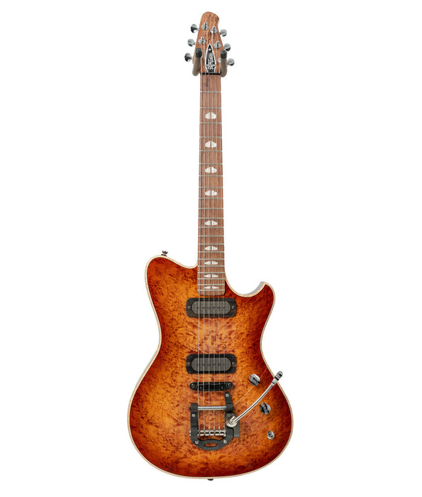 Powers Electric A-Type Custom Birdseye Top FF42 Camtail Electric Guitar - Tucson Dawn