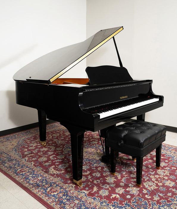 Yamaha 5' DGB1K Disklavier™ Enspire ST Grand Piano | Polished Ebony | SN: J3678433 | Used