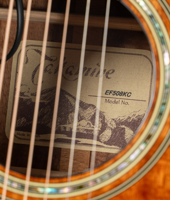 Pre-Owned Takamine EF508KC Acoustic-Electric Guitar | Used