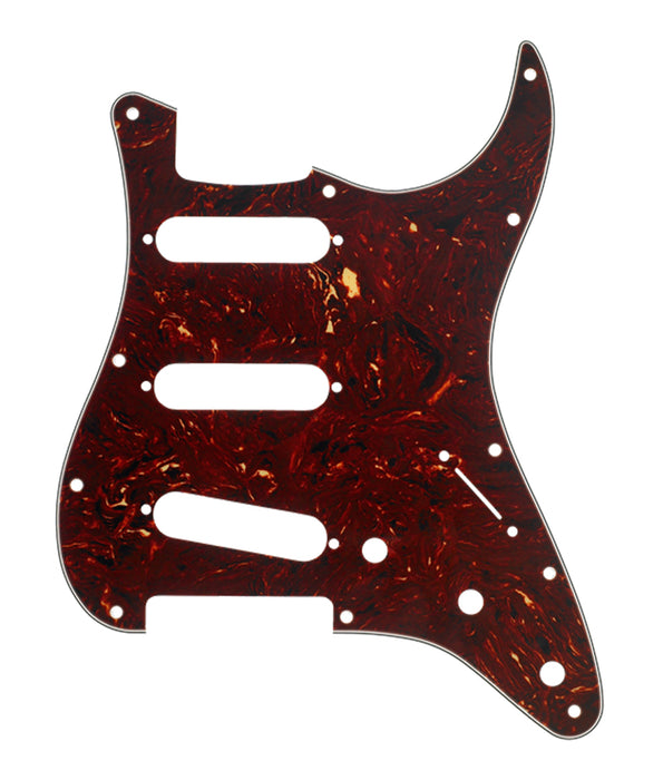 Fender Tortoise Shell Stratocaster S/S/S 4-Ply Pickguard