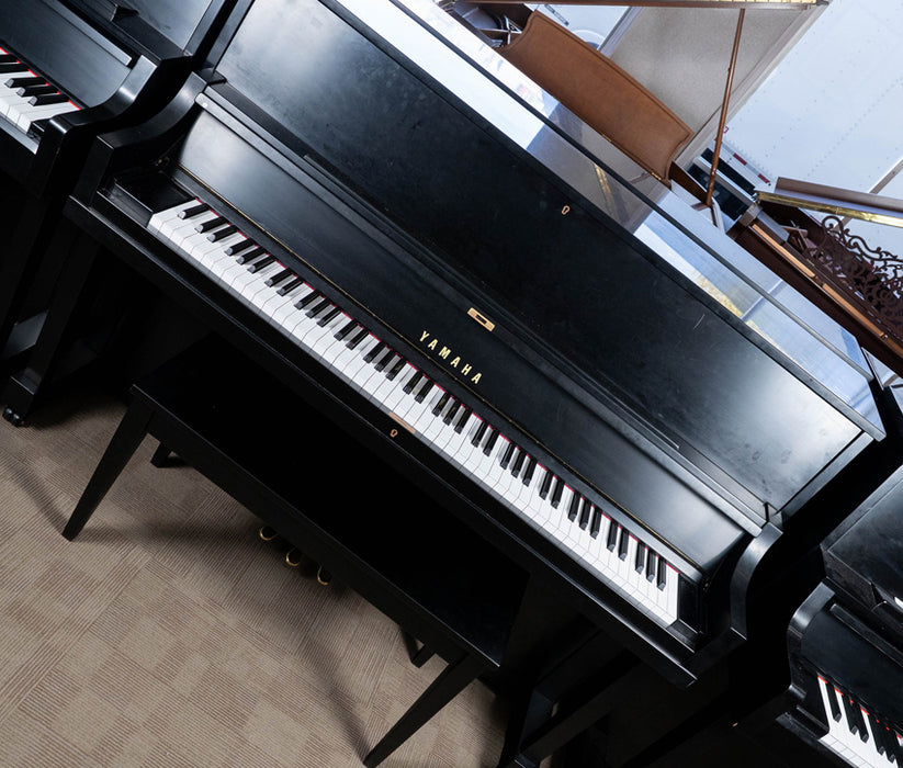 *UIW* 2014 Yamaha P22 Upright Piano in Satin Ebony | Serial No. J31290404 | Used