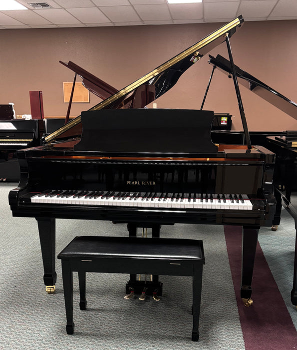 Pearl River GP188A Grand Piano | Polished Ebony | 6'2" | New