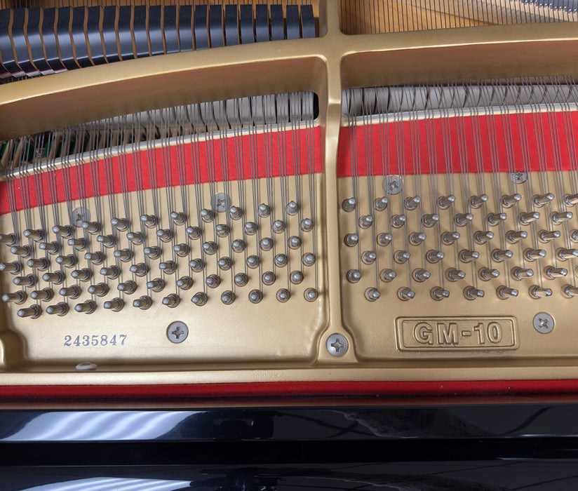 Kawai GM-10 Grand Piano | Polished Ebony | Serial No. 2435847 | Used