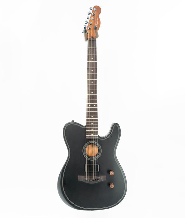 Pre-Owned Fender Acoustasonic Standard Telecaster- Black | Used