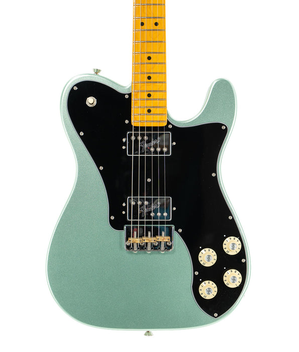 Pre-Owned Fender American Professional II Telecaster Deluxe Electric Guitar - Mystic Surf Green | Used