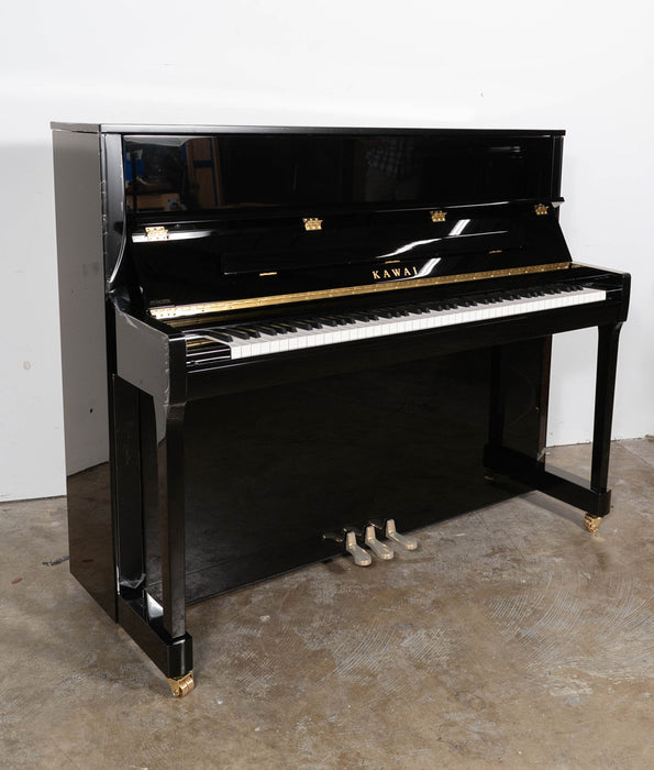 Kawai K-300 Upright Piano (2025) | Polished Ebony | 48” | Serial No. 2802945 | Used