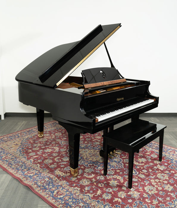 Chickering GH162 Grand Piano | Polished Ebony | SN: 77341 | Used