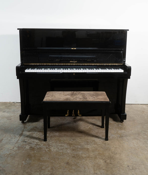 Horugel WG-6 Upright Piano | Polished Ebony | Serial no. T81127 | Used