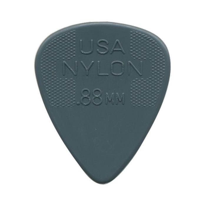 Dunlop Nylon Standard Gray .88mm Pick 12 Pack