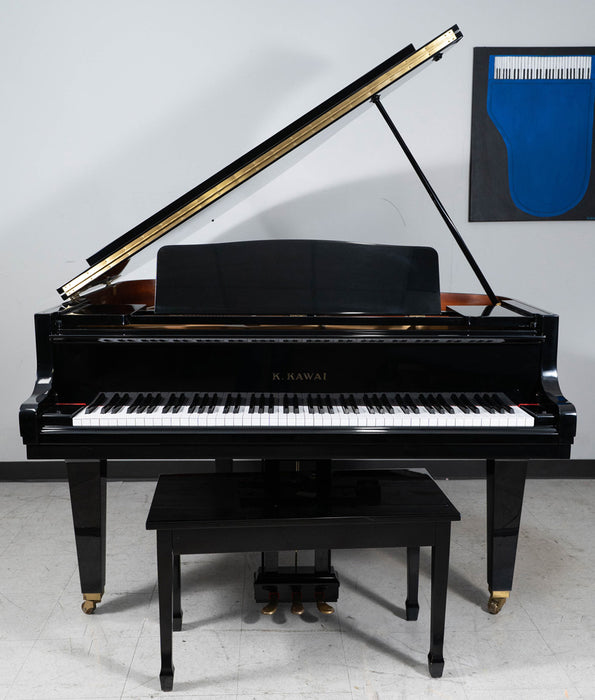 2007 Kawai GM10 Grand Piano | Polished Ebony | 5' | Serial No. F022070 | Used