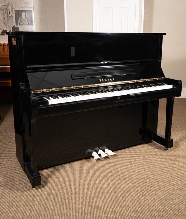Yamaha U1 Upright Piano | Polished Ebony | 48" | 1987 | Serial No. 4358318 | Used