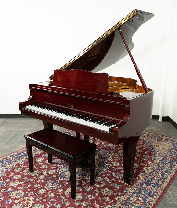 Carl Ebel 5'4" Baby Grand Piano | Polished Cherry | SN: 00301270