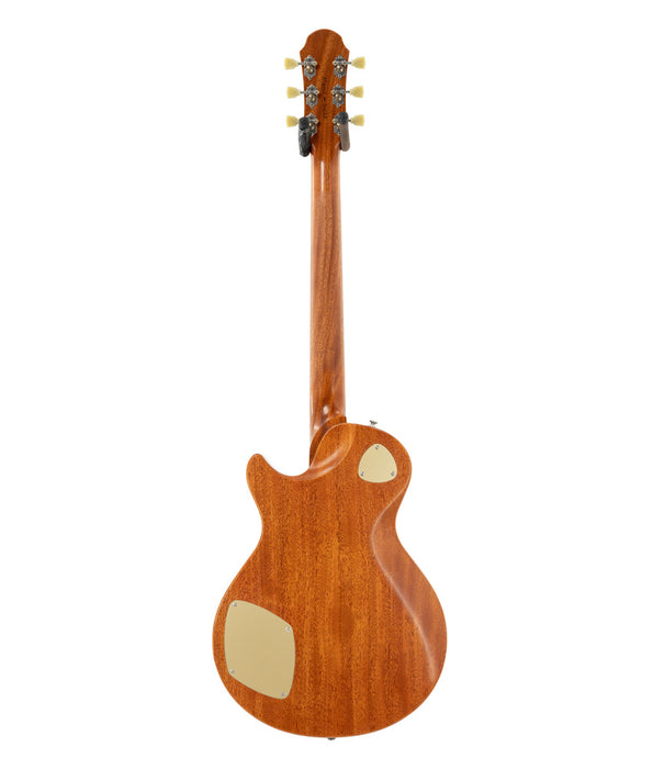 Patrick James Eggle Macon Carve Top Single Cut - Tea Burst