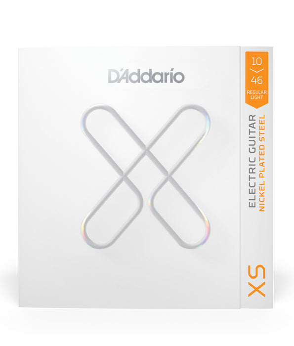D'addario 10-46 Regular Light, XS Nickel Coated Electric Guitar Strings | New