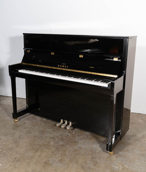 Kawai K-300 Upright Piano (2025) | Polished Ebony | 48” | Serial No. 2802974 | Used