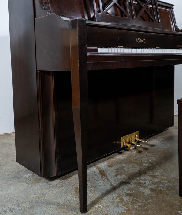 Essex EUP-116 Console Upright Piano | Dark Mahogany Satin | Serial No. E109951 | Used
